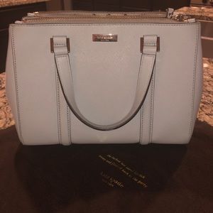 Dusty-blue Kate Spade Purse 🦋